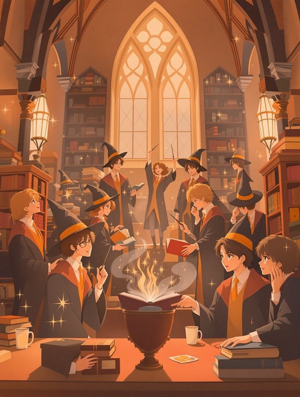 日本动漫在线榜单第9名 魔法学院の日常 魔法学院の日常 - 日本动漫在线榜单封面